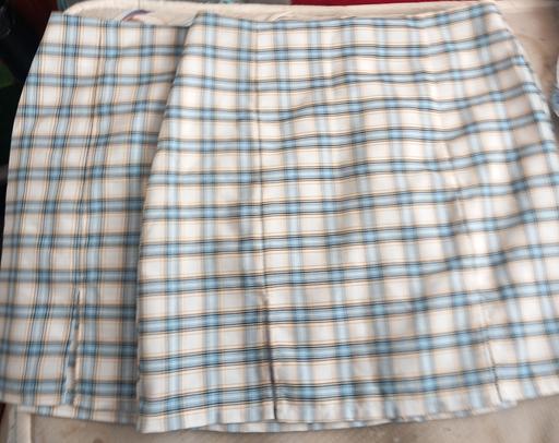 Buy & Sell Thatto Heath Saint Helens - Photos for 2 Primark size 6 blue plaid skirts