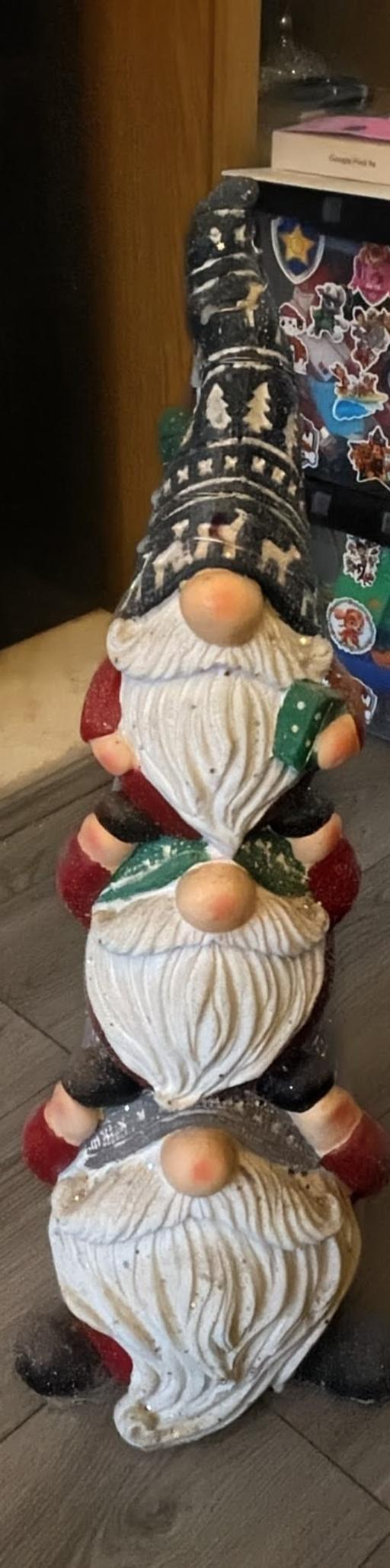 Buy & Sell Essington South Staffordshire - Photos for LARGE CERAMIC CHRISTMAS GONK