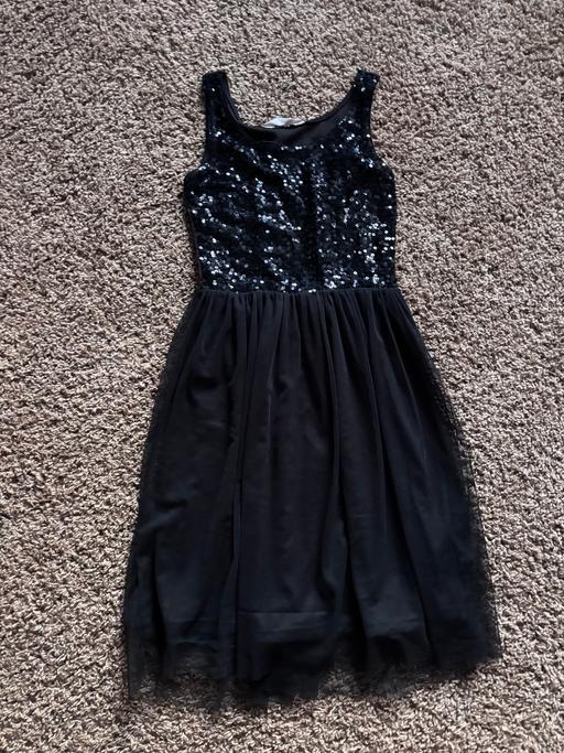 Buy & Sell Catherine-De-Barnes Solihull - Photos for Girls black net and sequin dress