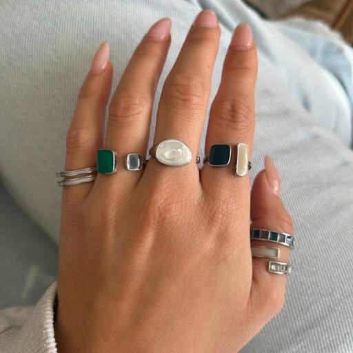 Buy & Sell Ashton Gate Bristol - Photos for X6 silver adjustable ring set