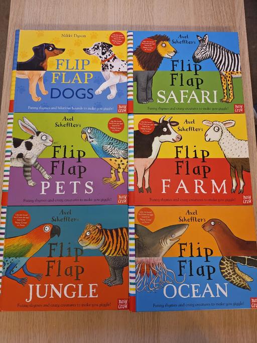 Buy & Sell Bradley Fold Bury - Photos for 6 Flip Flap books Axel Scheffler