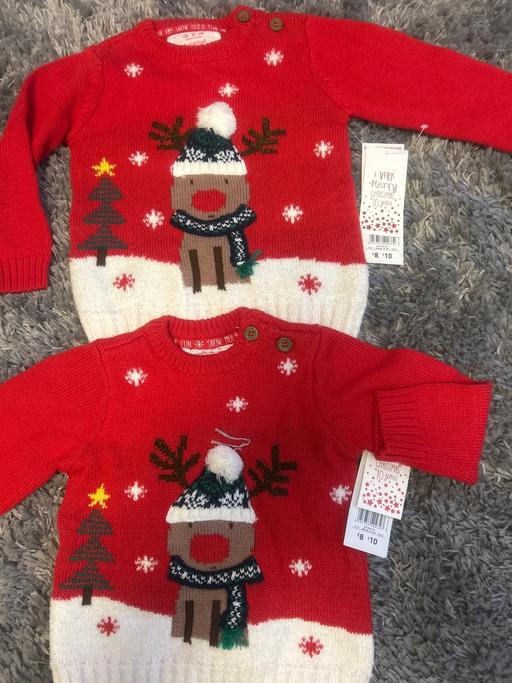 Buy & Sell Dovecot Knowsley - Photos for Baby Christmas jumper. 3-6 or 6-9 mths. F&F.