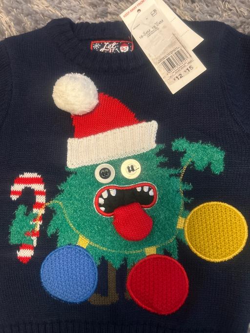 Buy & Sell Dovecot Knowsley - Photos for Baby Christmas jumper. 18-24 months. F&F. New