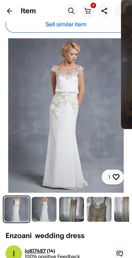 Buy & Sell Bardsley Oldham - Photos for Enzoani Silk Maxi Dress Size 8 US