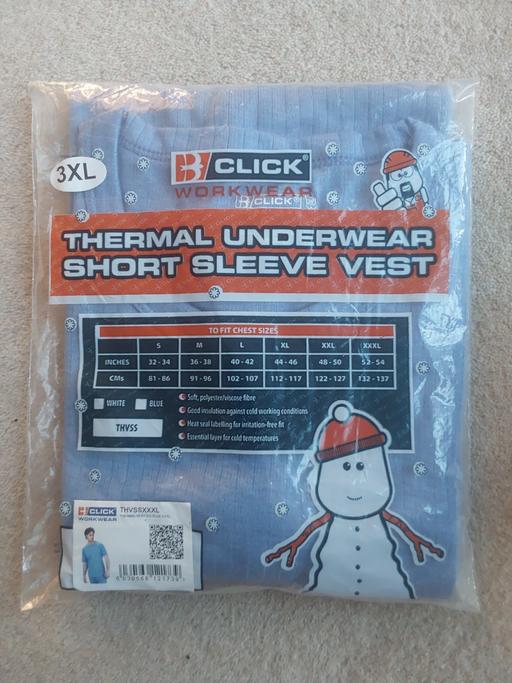 Buy & Sell Halesowen Dudley - Photos for Thermal underwear Short Sleeve Vest