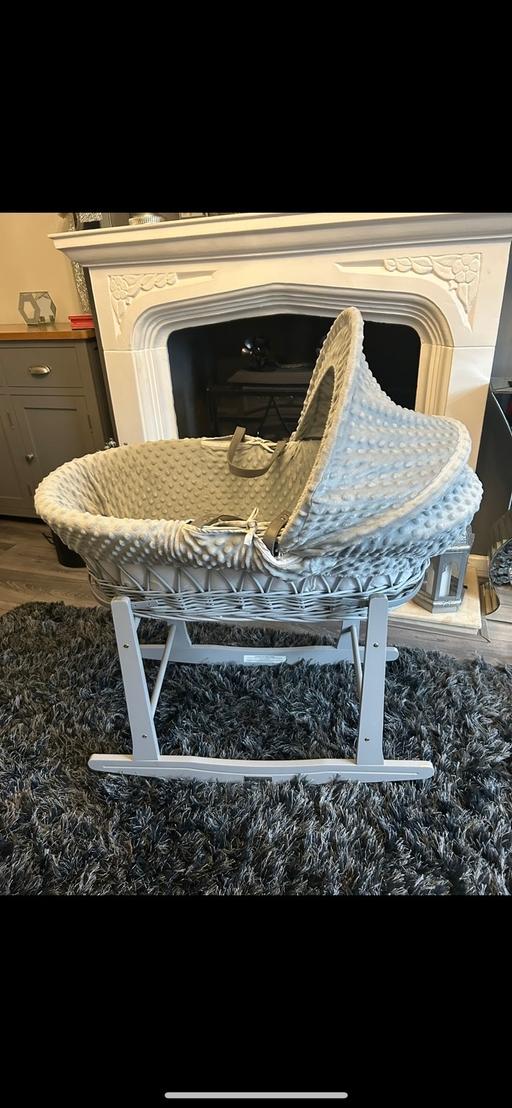 Buy & Sell Wednesfield Wolverhampton - Photos for grey moses basket