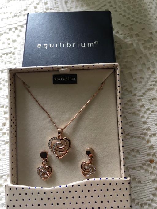 Buy & Sell Langford Central Bedfordshire - Photos for equilibrium necklace and earrings