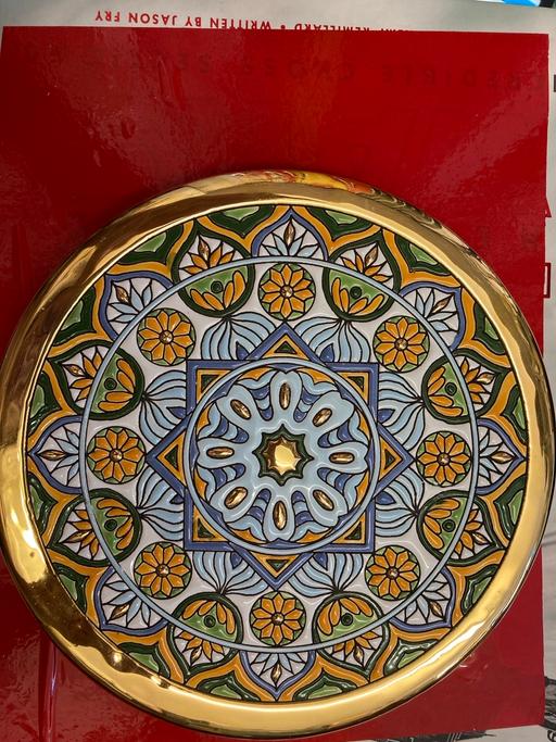 Buy & Sell Clevedon North Somerset - Photos for PINTADO A MANO CON ESMALTE Y ORO DE LEY 24 k