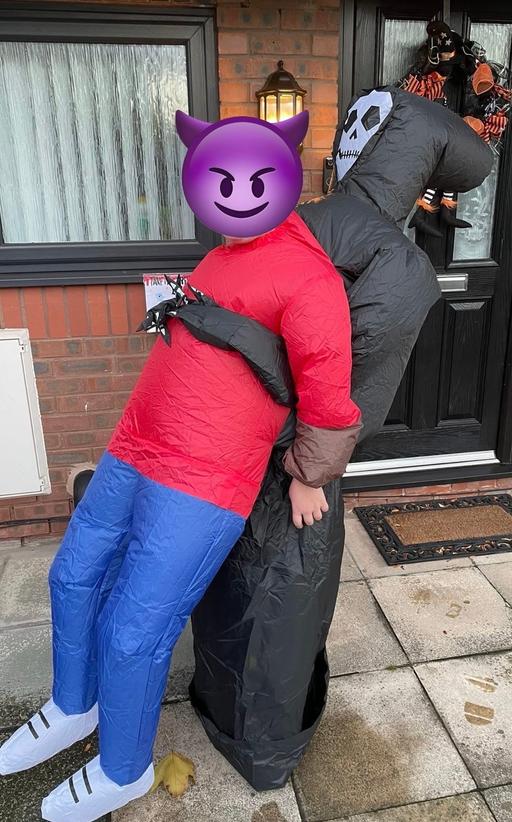 Buy & Sell Sefton Park Liverpool - Photos for Adult Inflatable Grim Reaper Costume