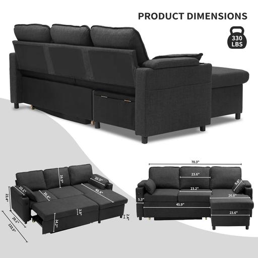 Buy & Sell Thornton Heath Croydon - Photos for BRAND NEW sofa bed with charging ports