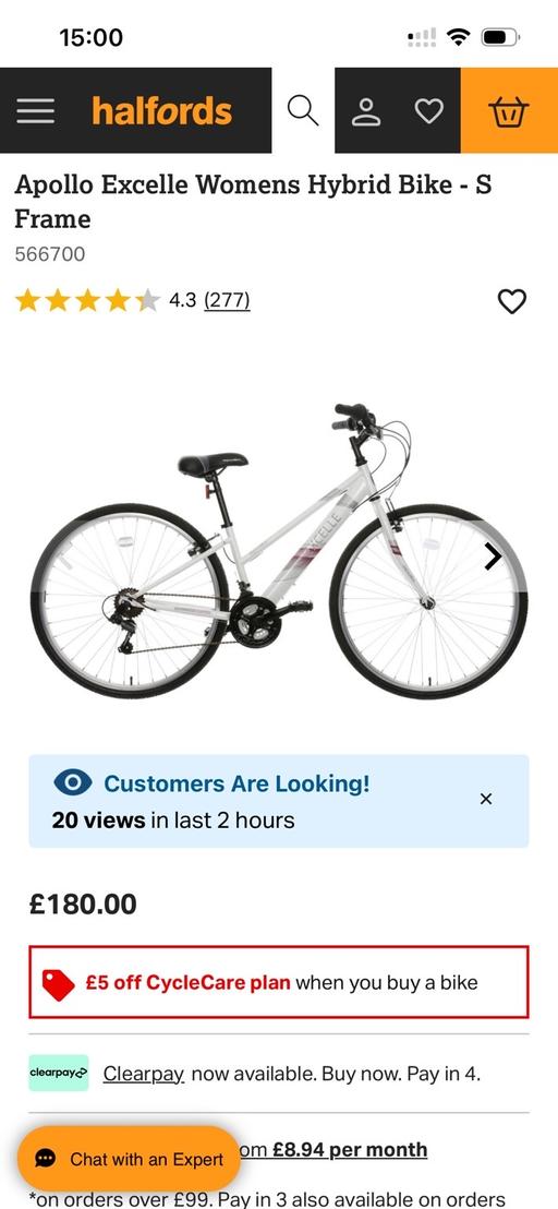 Buy & Sell Newton Heath Manchester - Photos for Apollo Excelle hybrid 15.5 frame small frame