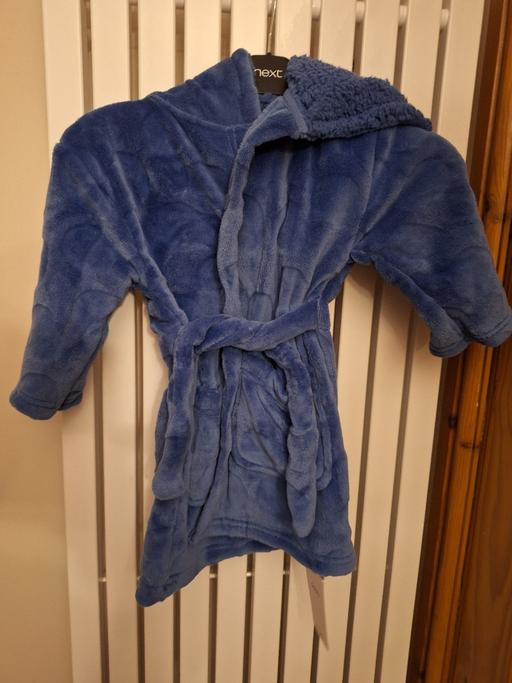 Buy & Sell Ettingshall Park Wolverhampton - Photos for New M&S 2-3 years Blue Fleece dressing gown