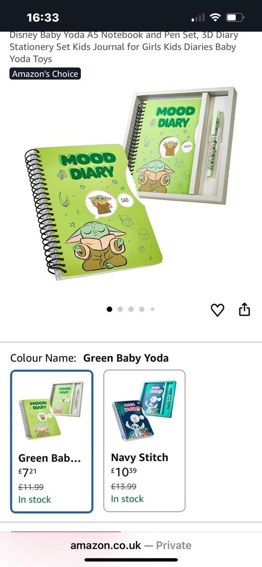 Buy & Sell Wednesfield Wolverhampton - Photos for New Star Wars mood diary set great gift