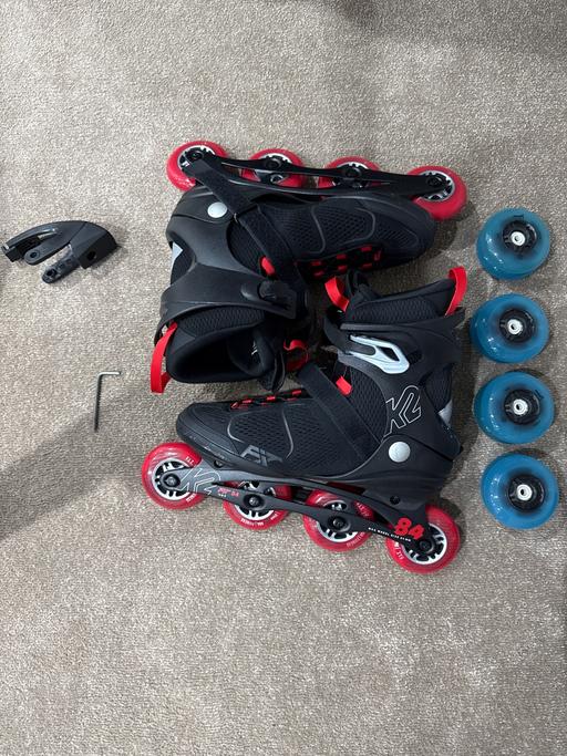 Buy & Sell Langley Slough - Photos for K2 84 Inline Skates With Blue Light Up Wheels