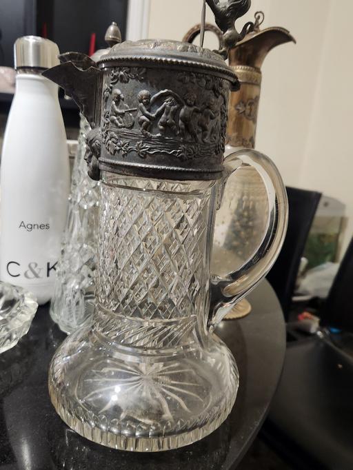 Buy & Sell Covent Garden Central London - Photos for Antique Victorian Silver Claret Jug Birmingha