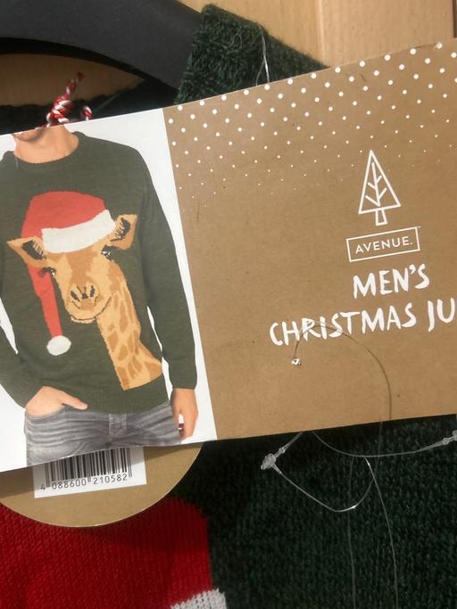 Buy & Sell Dovecot Knowsley - Photos for Men’s Xmas novelty jumper. Medium. New