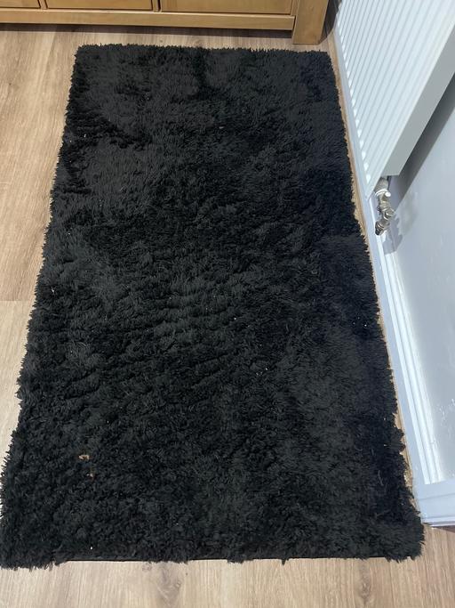 Buy & Sell Conisbrough Doncaster - Photos for Habitat designer black rug 120 x 80