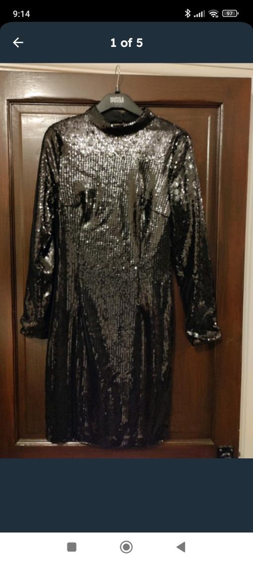 Buy & Sell Orrell Park Liverpool - Photos for NEW M&S SEQUINNED DRESS SIZE 10 REGULAR