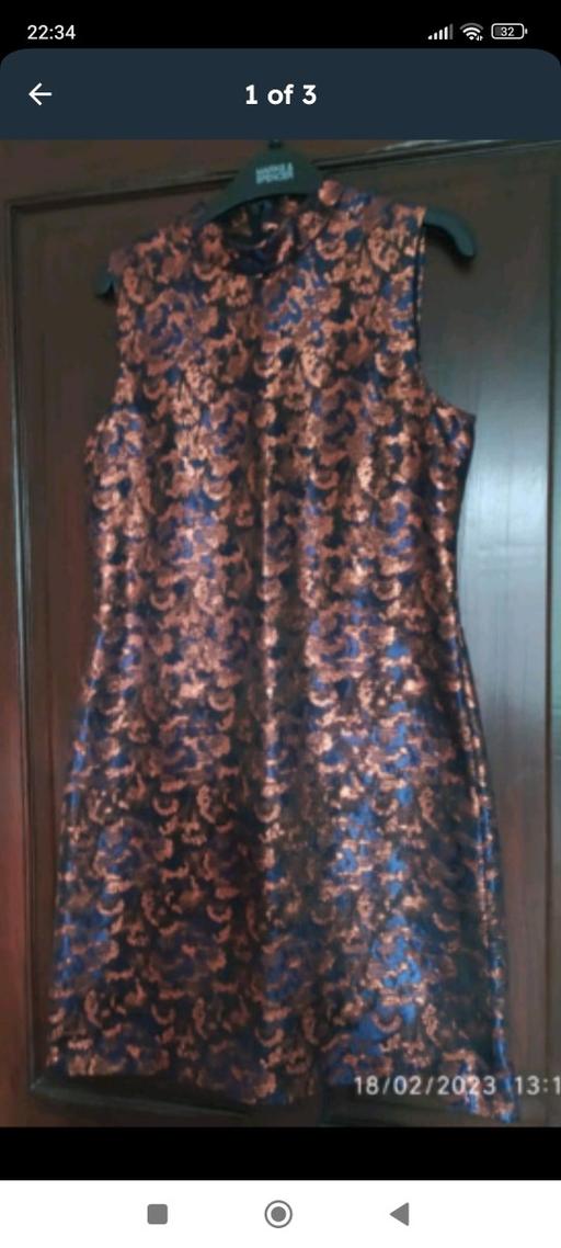 Buy & Sell Orrell Park Liverpool - Photos for LIMITED EDITION METALLIC DRESS SIZE 6