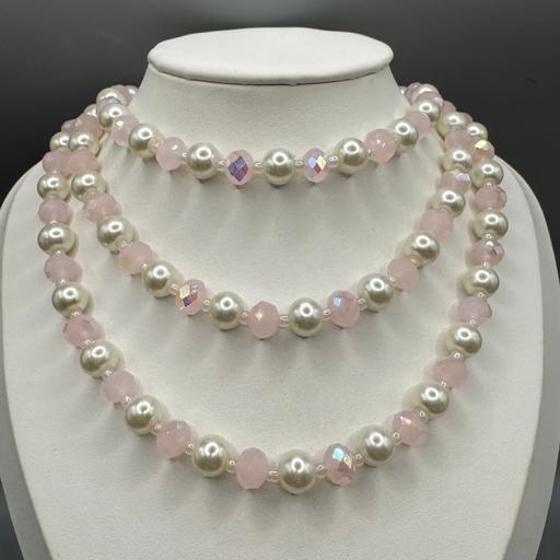 Buy & Sell Greet Birmingham - Photos for Heavy Glass Pearl & Crystal Necklace