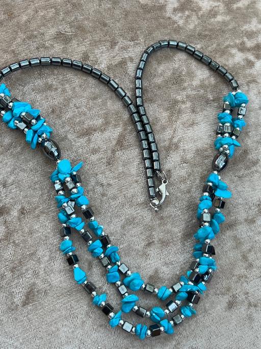 Buy & Sell Rottingdean Brighton - Photos for Beautiful turquoise hematite necklace