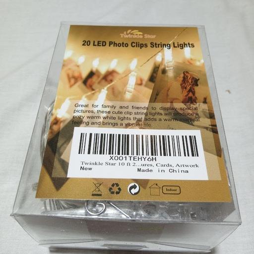 Buy & Sell Thornaby Stockton-on-Tees - Photos for Twinkle star photo clip string lights