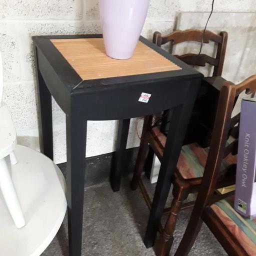 Buy & Sell Saint Pauls Trading Estate Tameside - Photos for Solid black wooden plant stand