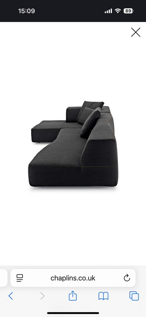 Buy & Sell West Hampstead Camden - Photos for B&B Italia Bend sofa with ottoman