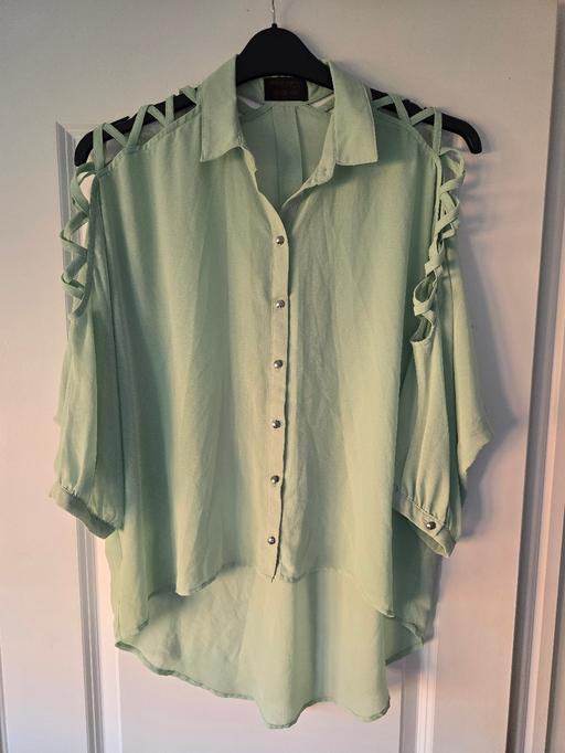 Buy & Sell Rowley Regis Sandwell - Photos for Primark green blouse - uk6