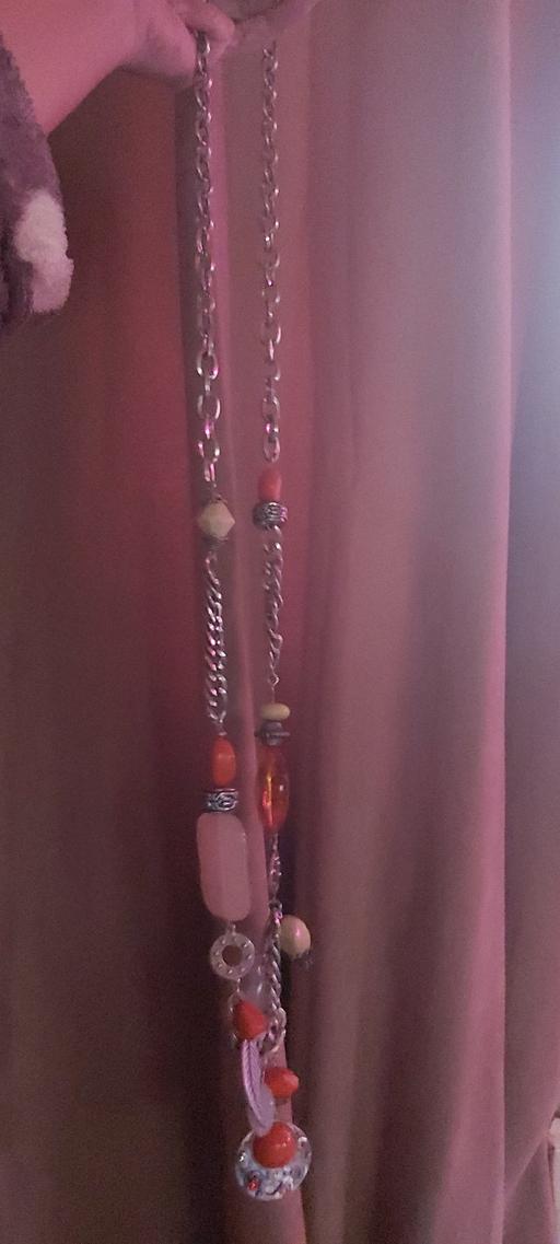 Buy & Sell Asfordby Hill Melton - Photos for large chunky orange 🍊 fancy necklace