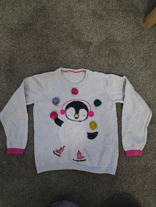 Buy & Sell Rowley Regis Sandwell - Photos for Marks & Spencer girls Christmas jumper