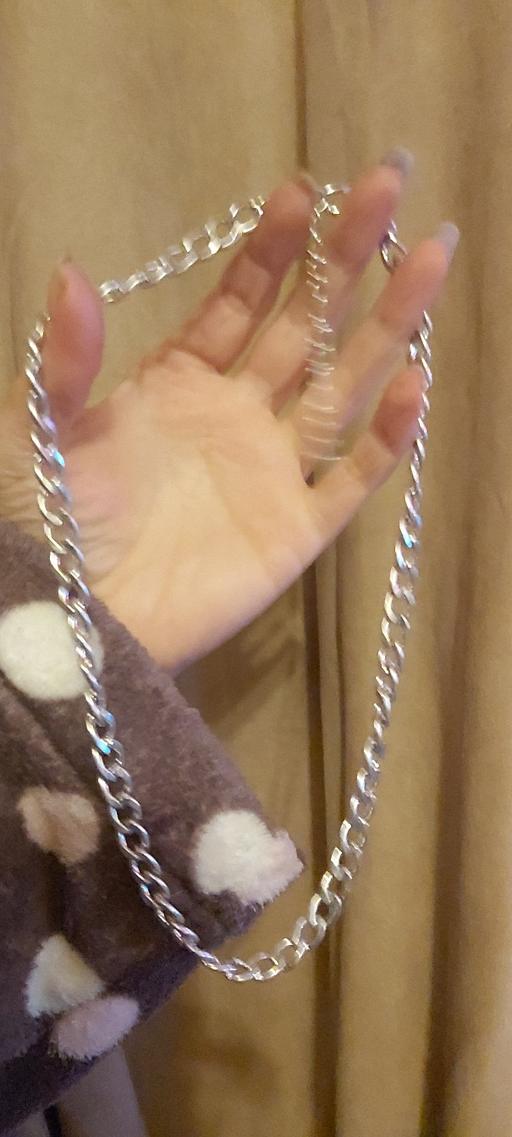 Buy & Sell Asfordby Hill Melton - Photos for large NEW necklace unisex silver toned