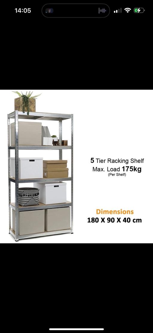 Buy & Sell Sheffield Sheffield - Photos for 5 tiers racking shelf -2 shelfs