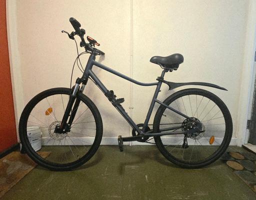 Buy & Sell Plaistow East London - Photos for Decathlon Large Hybrid Bike Navy Blue