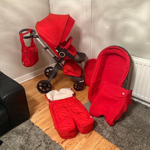 Buy & Sell Crook County Durham - Photos for Stokke xplory pushchair pram with Cosytoes