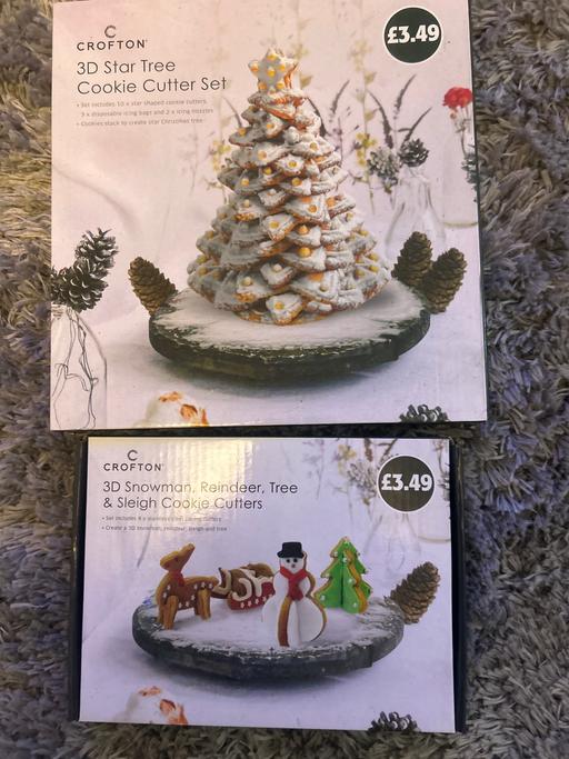Buy & Sell Broadgreen Knowsley - Photos for Xmas cookie cutter sets. 2 designs. New