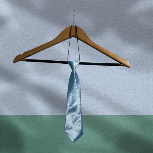 Buy & Sell Notting Hill West London - Photos for Elastic light blue boys neck tie