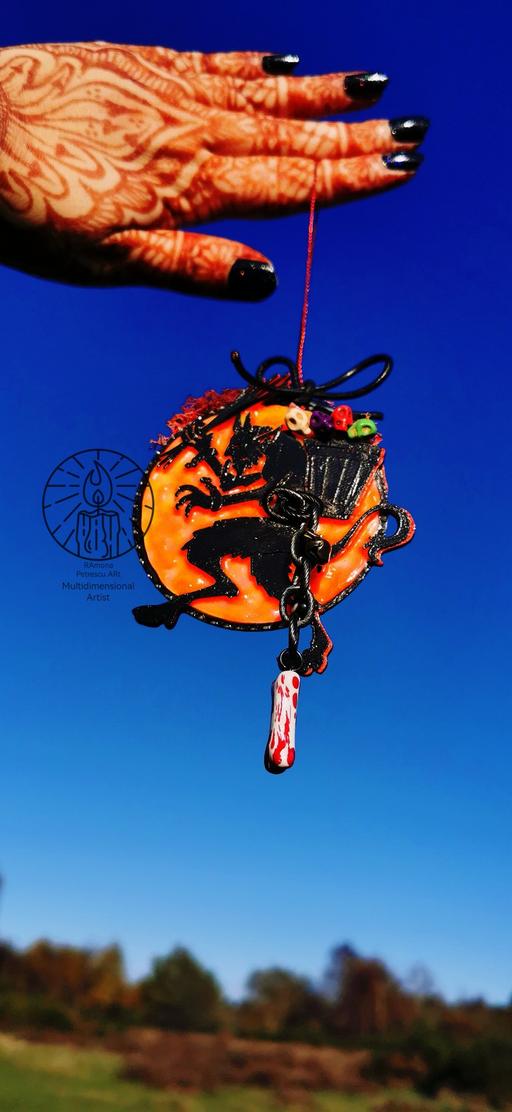 Buy & Sell Erdington Birmingham - Photos for 🖤Krampus Crystal Evil Eye Glow Ornament