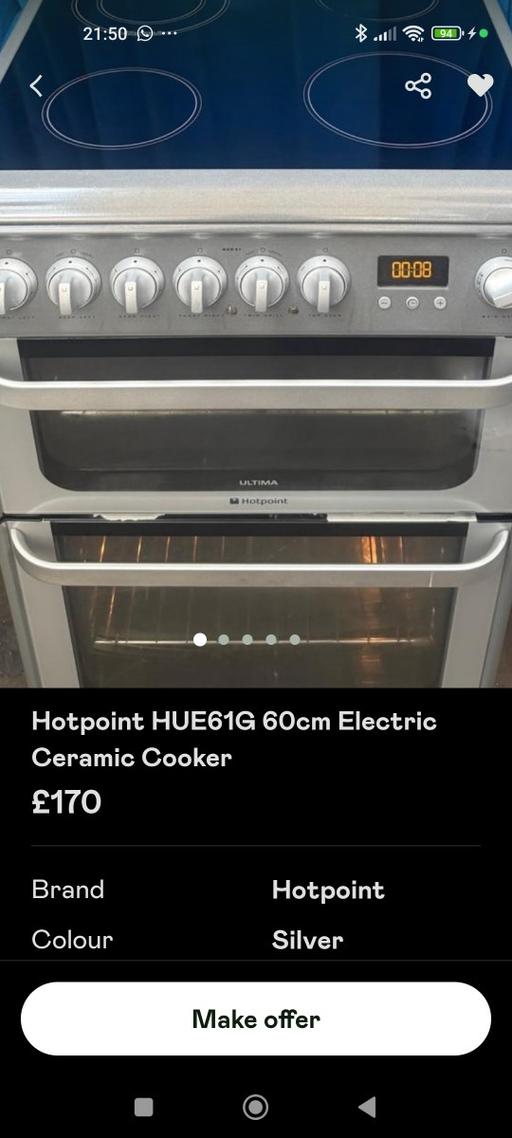 Buy & Sell Willenhall Walsall - Photos for electric cooker