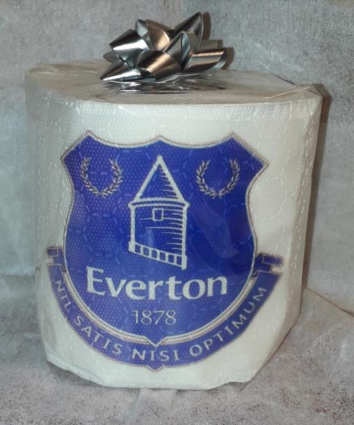 Buy & Sell Page Moss Knowsley - Photos for Everton novelty toilet roll please read descr