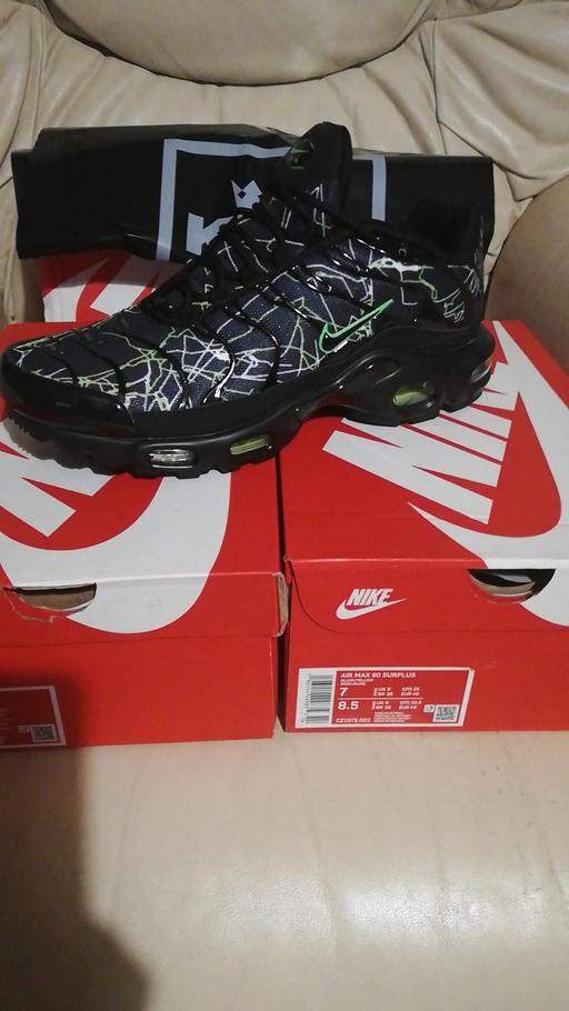Buy & Sell Chesham Buckinghamshire - Photos for Nike Air Max plus TNs Black/Green size 7