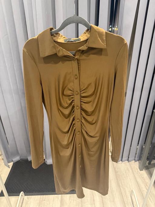 Buy & Sell South Hornchurch East London - Photos for Ruched buttoned long sleeved dress from H&L