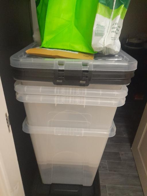 Buy & Sell Edenthorpe Doncaster - Photos for 4 storage box's 80lt