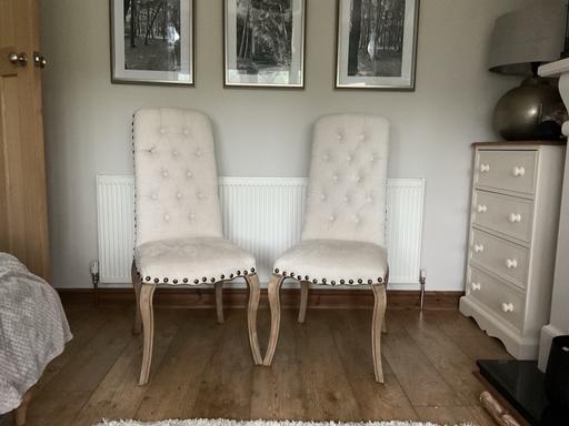 Buy & Sell Rednal Birmingham - Photos for Beige Dining Chairs