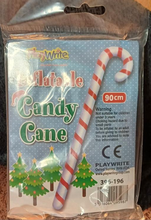 Buy & Sell Tividale Sandwell - Photos for inflatable candy cane. new 90cm