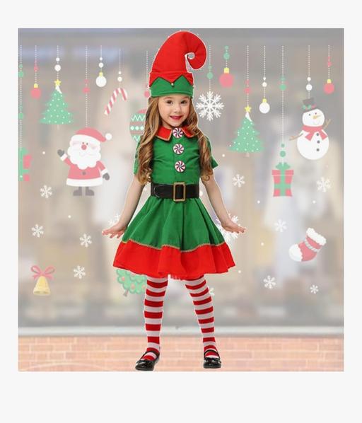 Buy & Sell Tividale Sandwell - Photos for Girls elf costume roughly age 9-10 years. new