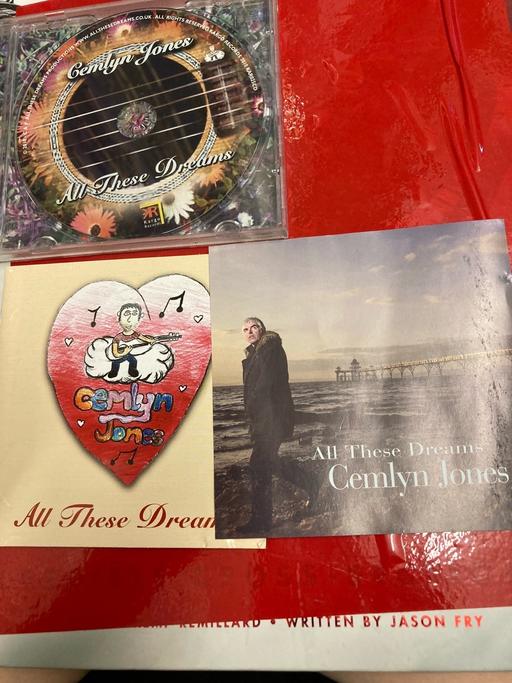 Buy & Sell Clevedon North Somerset - Photos for CEMLYN JONES CD ALL THESE DREAMS CLEVEDON