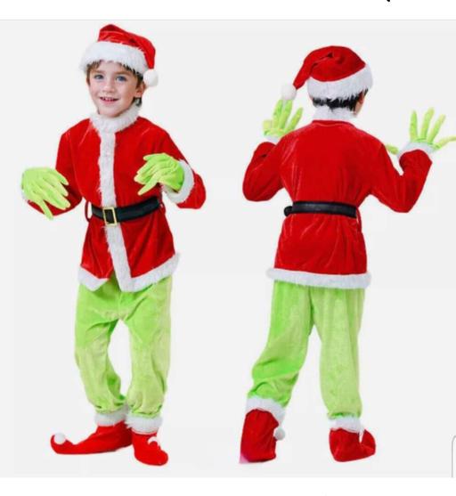 Buy & Sell Tividale Sandwell - Photos for Childs grinch costume Roughly age 6 (M120cm)