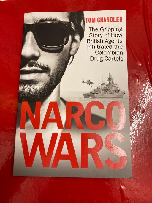 Buy & Sell Clevedon North Somerset - Photos for NARCO WARS TOM CHANDLER SIGNED BOOK