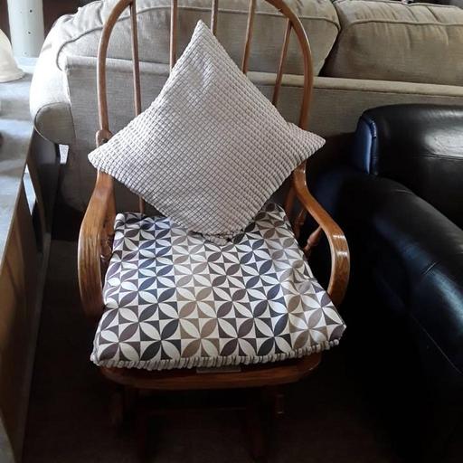 Buy & Sell Saint Pauls Trading Estate Tameside - Photos for Vintage teak sprung rocking chair